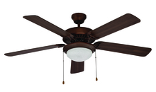 Trans Globe F-1022 ROB - 1LT FAN- W/LIGHT KIT E26-ROB-M-1/2" ROD